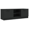 TV-taso musta 102x35x36,5 cm tekninen puu