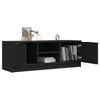 TV-taso musta 102x35x36,5 cm tekninen puu