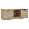 TV-taso Sonoma-tammi 102x35x36,5 cm tekninen puu