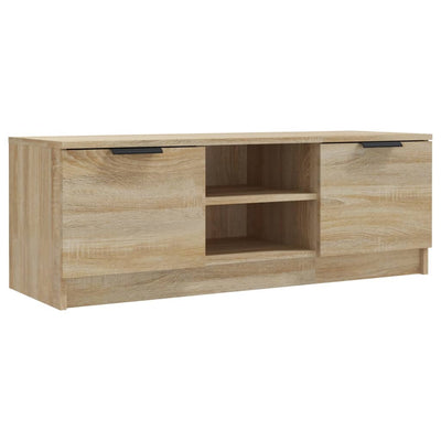 TV-taso Sonoma-tammi 102x35x36,5 cm tekninen puu