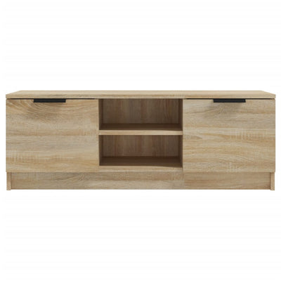 TV-taso Sonoma-tammi 102x35x36,5 cm tekninen puu
