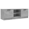TV-taso betoninharmaa 102x35x36,5 cm tekninen puu