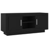 TV-taso musta 102x35x45 cm tekninen puu