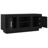 TV-taso musta 102x35x45 cm tekninen puu