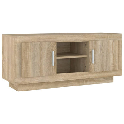 TV-taso Sonoma-tammi 102x35x45 cm tekninen puu