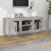 TV-taso betoninharmaa 102x35x45 cm tekninen puu