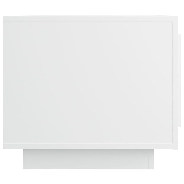 Valkoinen sohvapöytä Catinca 102x50x45cm (puinen)