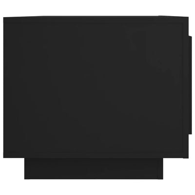 Sohvapöytä musta 102x50x45 cm tekninen puu