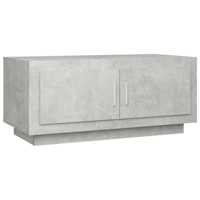 Sohvapöytä betoninharmaa 102x50x45 cm tekninen puu