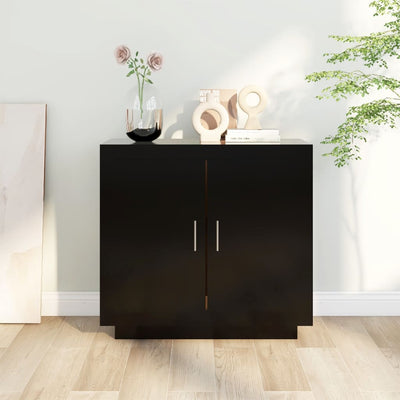 Senkki musta 80x40x75 cm tekninen puu
