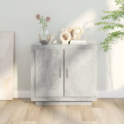 Senkki betoninharmaa 80x40x75 cm tekninen puu