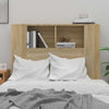 Sonoma-tammi sängynpääty säilytystilalla Minta 100x18,5x104,5cm