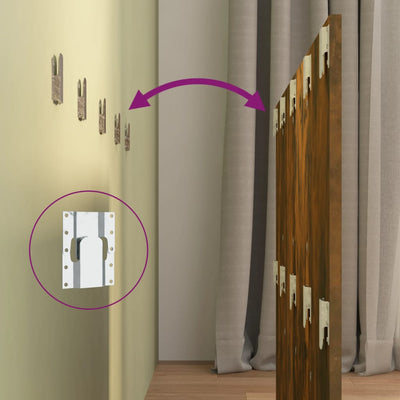 Savutammi sängynpääty Komuves 120x1,5x80cm (puinen)