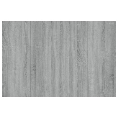 Harmaa sängynpääty Komuves 120x1,5x80cm (puinen)