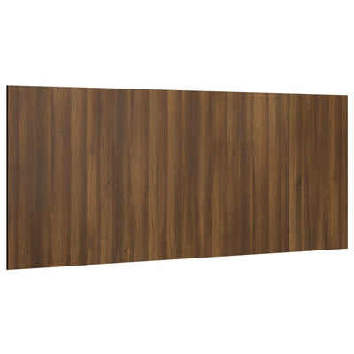 Sängynpääty ruskea tammi 200x1,5x80 cm tekninen puu