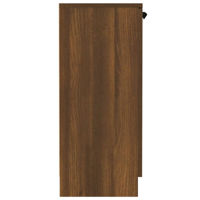 Senkki ruskea tammi 60x30x70 cm tekninen puu