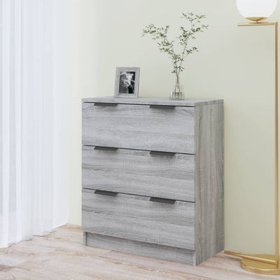 Senkki harmaa Sonoma 60x30x70 cm tekninen puu