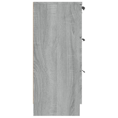 Senkki harmaa Sonoma 60x30x70 cm tekninen puu