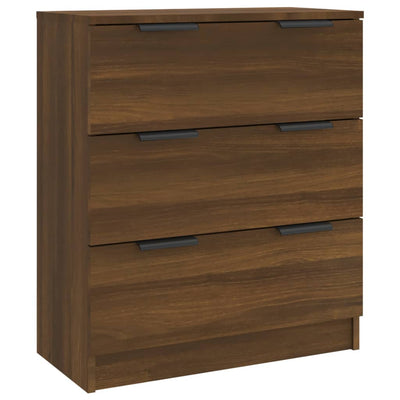 Senkki ruskea tammi 60x30x70 cm tekninen puu