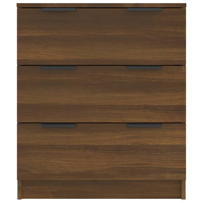 Senkki ruskea tammi 60x30x70 cm tekninen puu