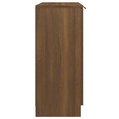 Senkki ruskea tammi 60x30x70 cm tekninen puu