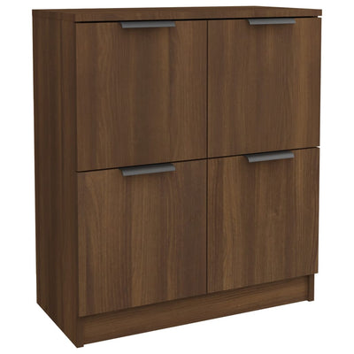 Senkki ruskea tammi 60x30x70 cm tekninen puu
