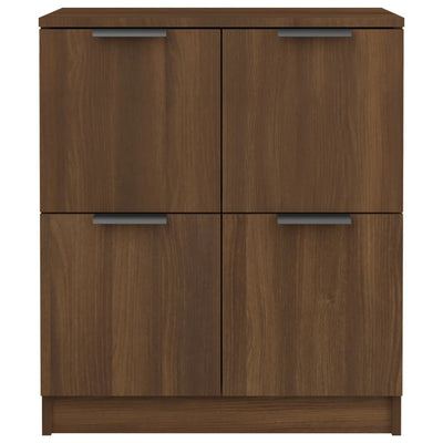 Senkki ruskea tammi 60x30x70 cm tekninen puu