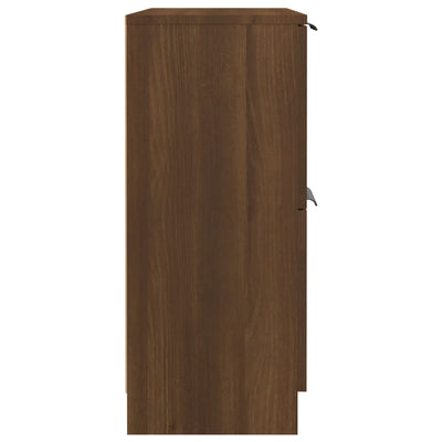 Senkki ruskea tammi 60x30x70 cm tekninen puu