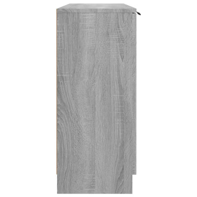 Senkki harmaa Sonoma 90,5x30x70 cm tekninen puu