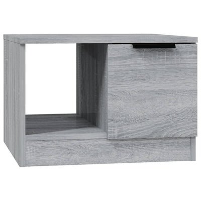 Sohvapöytä harmaa Sonoma 50x50x36 cm tekninen puu
