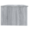 Sohvapöytä harmaa Sonoma 102x50x36 cm tekninen puu
