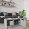 Sohvapöytä harmaa Sonoma 102x50x36 cm tekninen puu