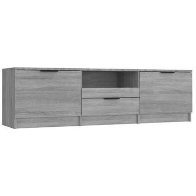 TV-taso harmaa Sonoma 140x35x40 cm tekninen puu