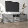 TV-taso harmaa Sonoma 140x35x40 cm tekninen puu
