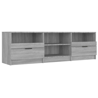 TV-taso harmaa Sonoma 150x33,5x45 cm tekninen puu