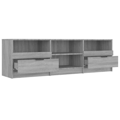 TV-taso harmaa Sonoma 150x33,5x45 cm tekninen puu