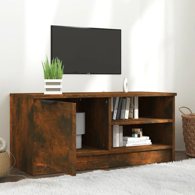 TV-taso savutammi 80x35x36,5 cm tekninen puu