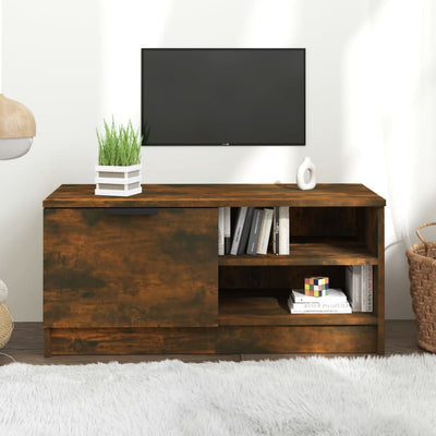 TV-taso savutammi 80x35x36,5 cm tekninen puu