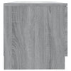 TV-tasot 2 kpl harmaa Sonoma 80x35x36,5 cm lastulevy