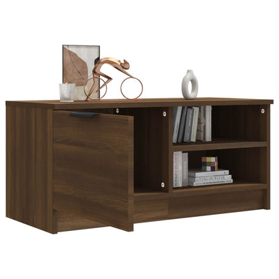 TV-taso Sonoma-tammi 80x35x36,5 cm tekninen puu