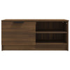TV-tasot 2 kpl ruskea tammi 80x35x36,5 cm tekninen puu