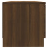 TV-tasot 2 kpl ruskea tammi 80x35x36,5 cm tekninen puu