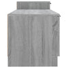 TV-taso harmaa Sonoma 158,5x36x45 cm tekninen puu