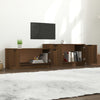 TV-taso ruskea tammi 158,5x36x45 cm tekninen puu