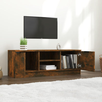 TV-taso savutammi 102x35x36,5 cm tekninen puu