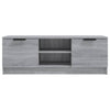 TV-taso harmaa Sonoma 102x35x36,5 cm tekninen puu