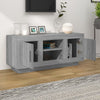 TV-taso harmaa Sonoma 102x35x45 cm tekninen puu