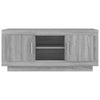 TV-taso harmaa Sonoma 102x35x45 cm tekninen puu