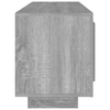TV-taso harmaa Sonoma 102x35x45 cm tekninen puu