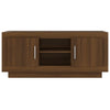 TV-taso ruskea tammi 102x35x45 cm tekninen puu